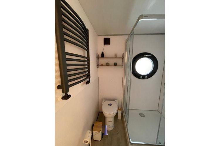 Hausboot Fjord Haven Mit Biosauna In Barth Dış mekan fotoğraf