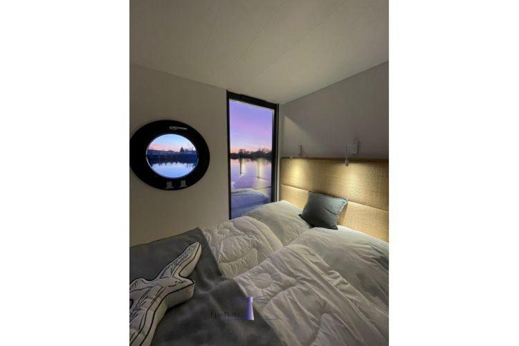 Hausboot Fjord Haven Mit Biosauna In Barth Dış mekan fotoğraf